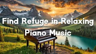 Harmonic Haven : Find Refuge in Relaxing Piano Music, Stress Relief, work, study, sleep