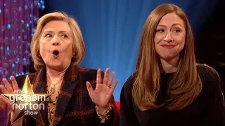 Hillary & Chelsea Clinton LOVE Watching Peppa Pig!  | The Graham Norton Show