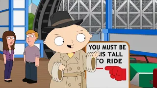 family guy stewie roller coaster (you must be this tall to ride)