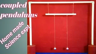 Resonance Pendulum Demonstration - Home made science expt.