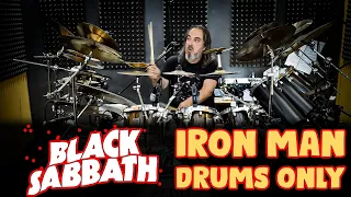 BLACK SABBATH Iron man  drums only cover by stamatis kekes