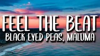 Black Eyed Peas, Maluma - FEEL THE BEAT (Letra/Lyrics)