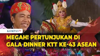 [FULL] Megahnya Pertunjukan di Gala Dinner KTT ke-43 ASEAN, Lagu 'Cikini ke Gondangdia' Bikin Goyang