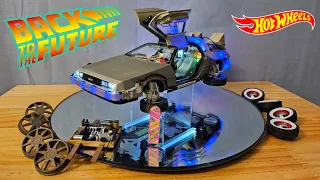 All Delorean versions with light and sound Hot Wheels super elite 1/18