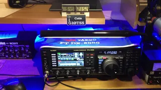 Yaesu FTdx3000 with Ham Radio Deluxe, SDR Play 2 with SDRUno as panadapter