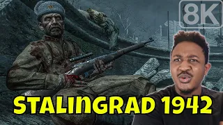 Stalingrad 1942 (Red Army 62nd Rifle Division) Call of Duty World at War - Part 4 - 8K Reaction