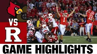 #3 Louisville vs #15 Rutgers | 2006 Football Highlights | 2000's Games of the Decade
