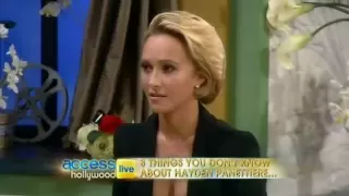 Hayden Panettiere   Interview on Access Hollywood Live