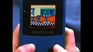 Hot Wheels Stunt Track Driver & Matchbox Construction Zone Game Boy Color Commercial 1999