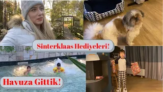 Levent Turkiye’ye Gitti! Havuzda Cok Eglendiler! Yeni Yuva!Alisveris! #hollandadanatesailesi