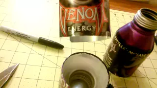 Aluminum Venom bottle alcohol stove