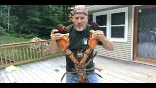 THE BIGGEST LOBSTER I’VE EVER COOKED