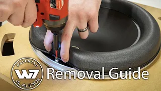 How to Remove and Install the JL Audio W7 Subwoofer