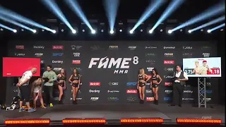 FAME MMA 8 DAGMARA SZEWCZYK VS ZUSJE FACE 2  FACE WAZINIE TRENING