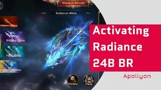 Activating Radiance And Reached 24B - Legacy Of Discord - Apollyon