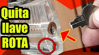 5 Mejores Maneras De Sacar una LLAVE ROTA (Trucos de bricolaje)