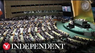 Watch again: World leaders arrive for United Nations General Assembly
