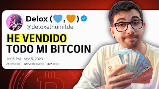 🔴 HE VENDIDO TODO MI BITCOIN | Delox