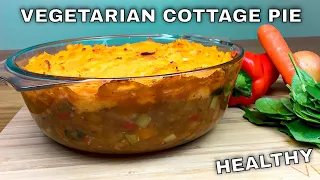 VEGETARIAN Cottage Pie, delicious healthy option (30 min meal)
