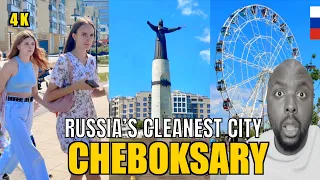 Cheboksary Russia City | This city barely see Foreign tourists |4k walking Streets #virtualyoutuber