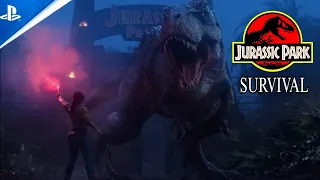 Jurassic park : Survivol trailer  lançamento 2024 | PS5 🎮🎬