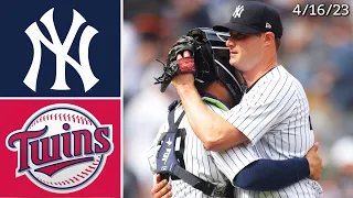 New York Yankees Vs Minnesota Twins | Game Highlights | 4/16/23