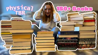 Every book on my physical TBR