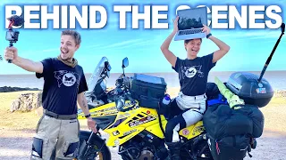 How We Film and Edit Our Motovlogs Riding Around the World [S3 - E22]