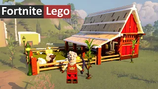 Fortnite Lego Farm Build Sheep Pen Tutorial