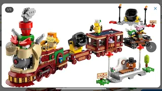 *BRAND NEW* Lego SUPER MARIO #71437 The Bowser Express Train set REVEALED! #mario