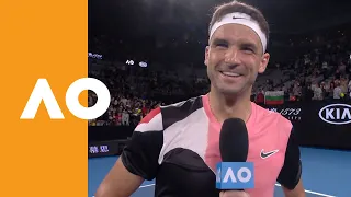 Grigor Dimitrov: "I love the game" | Australian Open 2020 R1