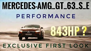 2022 New Mercedes AMG GT 63 SE performance exclusive first look😮 |Interior |Exterior|Performance 🔥