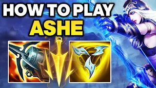 How to Play Ashe - Ashe ADC Gameplay Guide | Best Ashe Build & Runes
