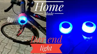 How To Make Bar End Light||Cycle Bar End Light||Cycle Handle Light||Diy Cycle light||Cycle Modified