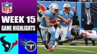 Houston Texans vs Tennessee Titans FULL GAME 3rd QTR (12/17/23)  WEEK 15 | NFL Highlights 2023