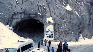 Кармадонское ущелье и ледник Колка 2022 с дрона