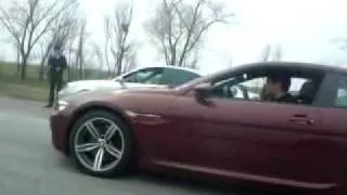 SL65 AMG stock vs M6 stock 1st Run