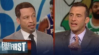 Gottlieb and Broussard disagree on which player will dominate the East | NBA | FIRST THINGS FIRST