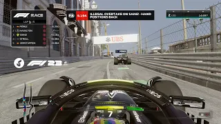 F1 23 - Monaco Grand Prix FULL GAMEPLAY (PS5)