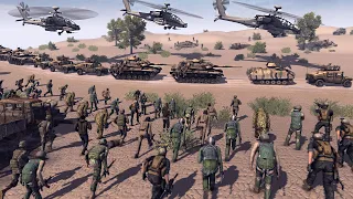 6,500 Insurgents Ambush US ARMY CONVOY! - Call to Arms: Modern Battle Simulator