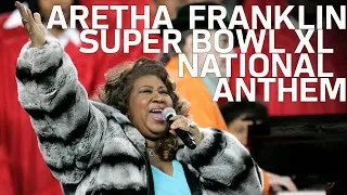 Aretha Franklin Sings National Anthem at Super Bowl 40 | NFL