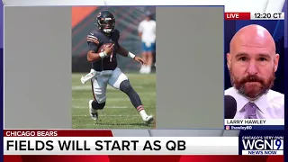 Justin Fields to start as Bears QB