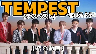 【TEMPEST/テンペスト】TEMPESTのメンバーを覚えよう！第二弾[メンバー紹介動画]