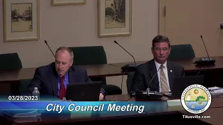 City Council Meeting — 03/28/2023 - 6:30 p.m.