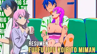 🔷Entra a Una ESCUELA Donde SE CASA con La Mas POPULAR😘 // Fuufu Ijou, Koibito Miman Resumen