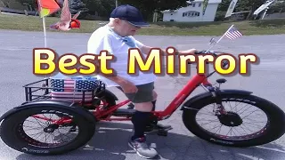 Lectric XP eBike Rad Power Bikes BEST MIRROR for ANY & ALL eBikes