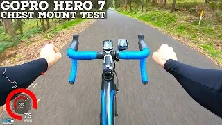 LAMA RIDES: GoPro Hero 7 Chest Mount Test // Fast Road Bike Descent