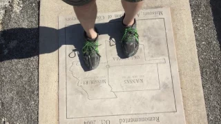 Standing on the tripoint