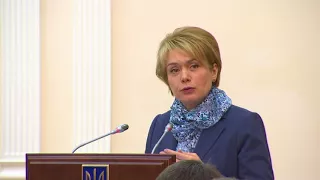 Лілія Гриневич - Виступ на засіданні Уряду