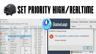 Gameloop Priority Set to High or Realtime | Pubg Mobile | Emulator | Windows 10